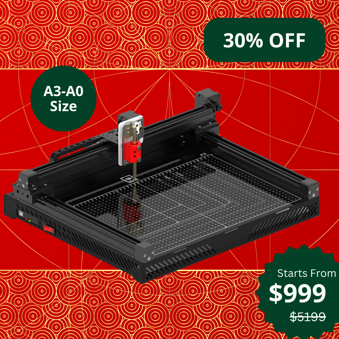 UUNA TEK 3.0 - A3/A2/A1/A0 Größe Vormontierter Highend All-in-One Stiftplotter Zeichenroboter Zeichenmaschine Schreibmaschine Unterschriftenmaschine