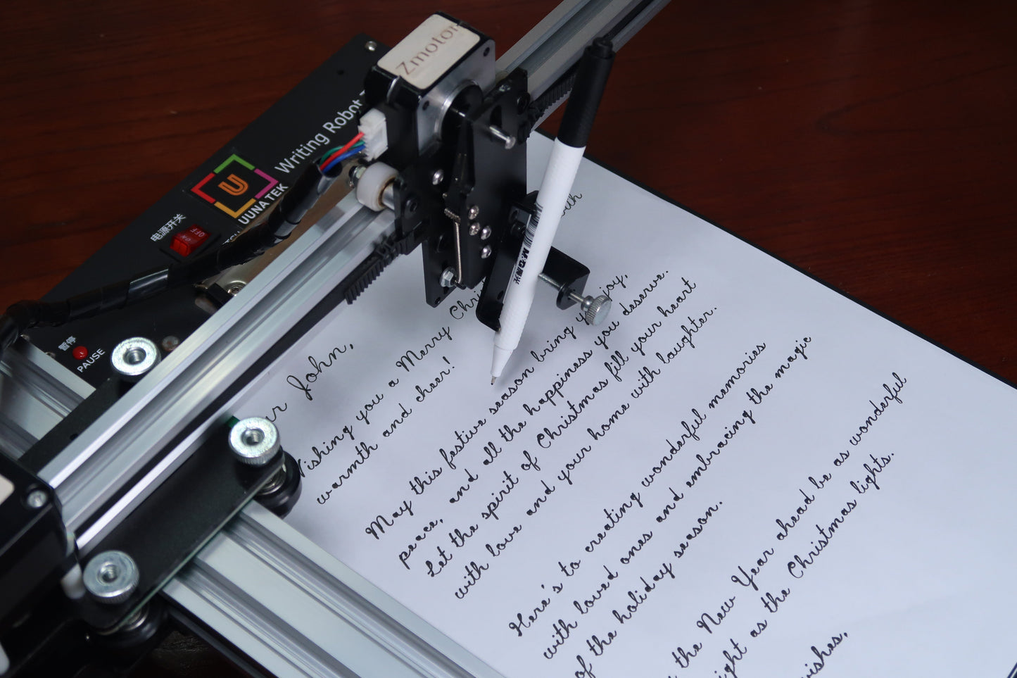 UUNA TEK® iDraw Pen Plotter 2.0 - A4 Size Handwriting Machine/XY Plotter/Laser Engraver - UUNA TEK