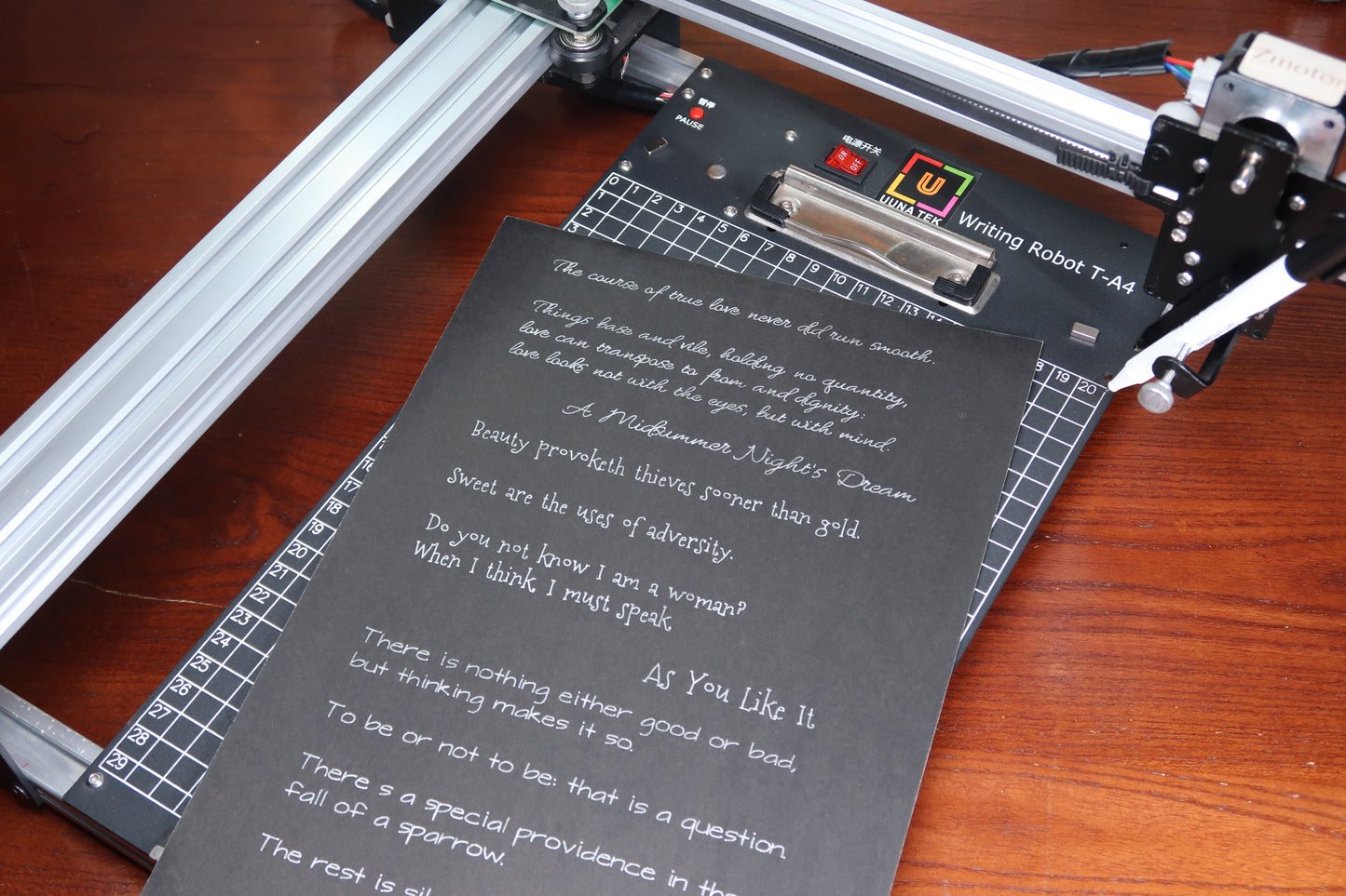 UUNA TEK® iDraw Pen Plotter 2.0 - A4 Size Handwriting Machine/XY Plotter/Laser Engraver - UUNA TEK