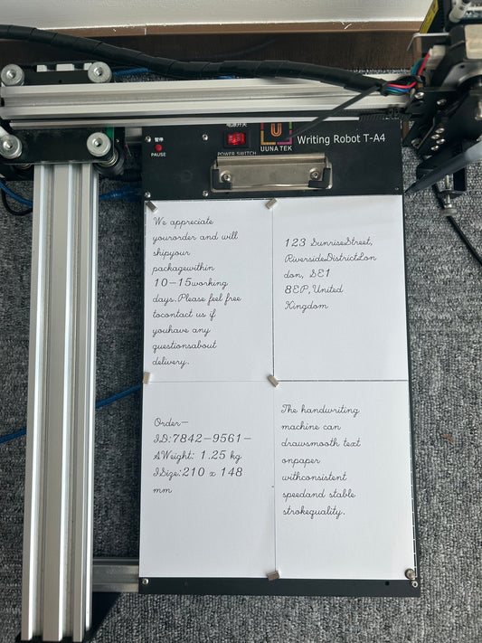 Auf A6-Papier schreiben mit UUNA TEK iDraw 2.0 A4 – Einfache Inkscape Anleitung
