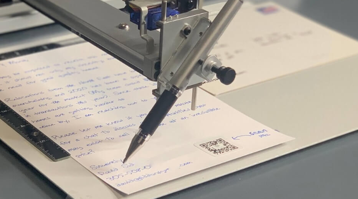automatische Handschriftmaschine