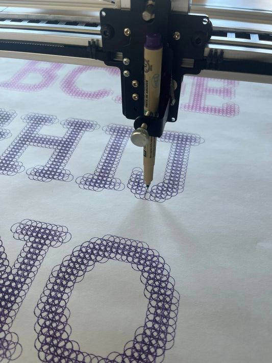 iDraw H A0 Zeichenroboter: Generative Kunst bei dform Wien