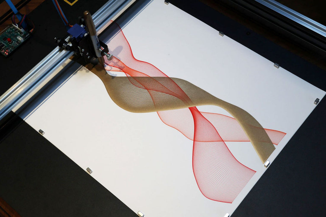 UUNA TEK ArtStation 1824: Generative Kunst mit Stiftplotter