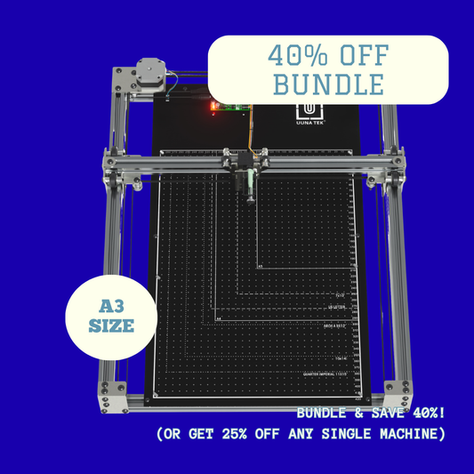 iDraw H SE A3 Stiftplotter – Präziser Zeichenroboter & Handschrift Roboter für generative Kunst, Plotten und automatisches Schreiben