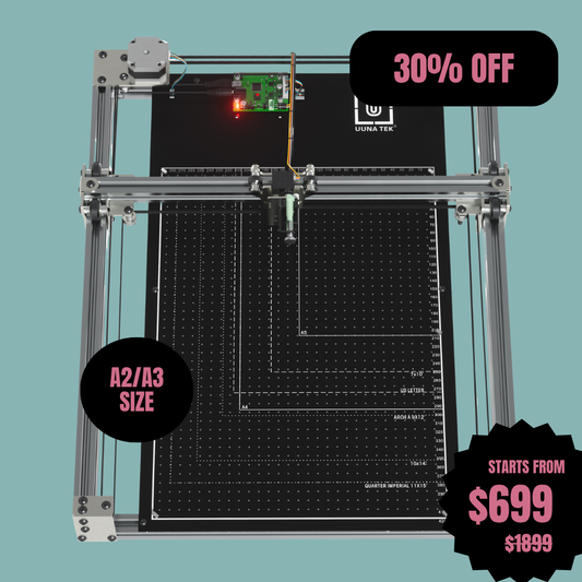 iDraw H SE A3/A2 CoreXY Zeichenroboter für Künstler – kombiniert die robuste iDraw H-Hardware mit der flexiblen Axidraw-Software