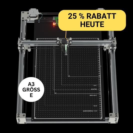 iDraw H SE A3 Stiftplotter – Präziser Zeichenroboter & Handschrift Roboter für generative Kunst, Plotten und automatisches Schreiben