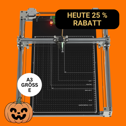 iDraw H SE A3 Stiftplotter – Präziser Zeichenroboter & Handschrift Roboter für generative Kunst, Plotten und automatisches Schreiben