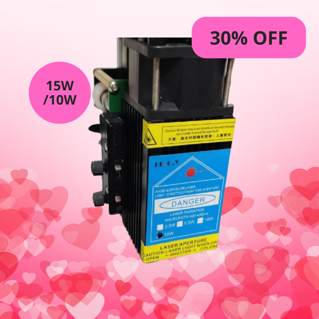 10W/15W Laserkopf für UUNA TEK® iDraw H A3/A2/A1/A0 Größe