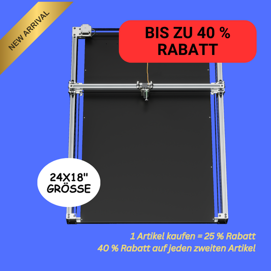 UUNA TEK ArtStation 1824 – Professioneller Zeichenplotter & Zeichenroboter für generative Kunst und museumsgerechte Kunstproduktion (24” × 18”)