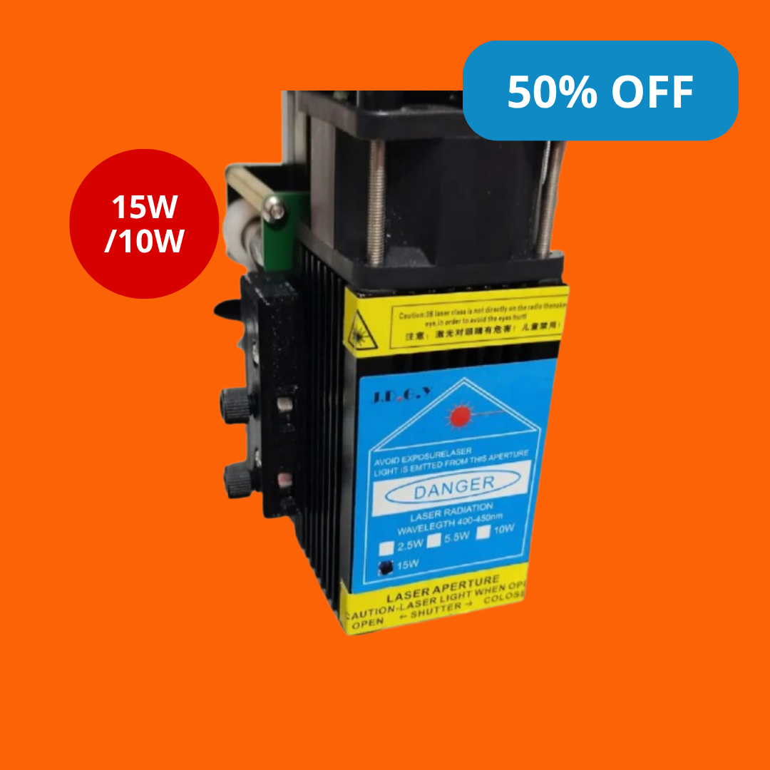 10W/15W Laserkopf für UUNA TEK® iDraw H A3/A2/A1/A0 Größe