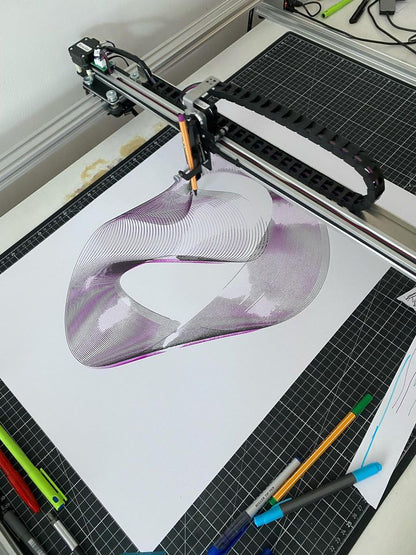 iDraw H A1 Großformat Plotter Zeichenroboter Stiftplotter Zeichenmaschine Schreibmaschine Signaturmaschine | UUNA TEK