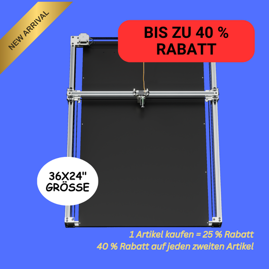 UUNA TEK ArtStation 2436 – Institutioneller Zeichenplotter & Zeichenroboter für großformatige generative Kunstproduktion in Museen und Galerien (36” × 24”)