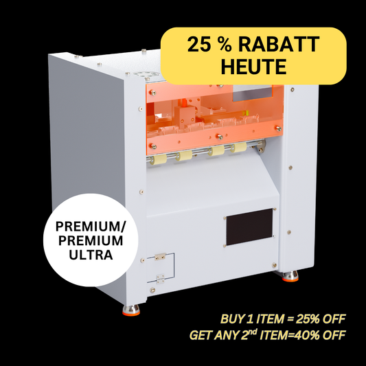 UUNA TEK® iAuto Premium Serie – Hochleistungs Automatische Schreib- & Signiermaschine für Serienbriefe | Bis zu 2.400 Briefe oder 700 Umschläge pro Durchlauf | Premium & Premium Ultra Modelle