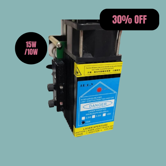 10W/15W Laserkopf für UUNA TEK® iDraw H A3/A2/A1/A0 Größe