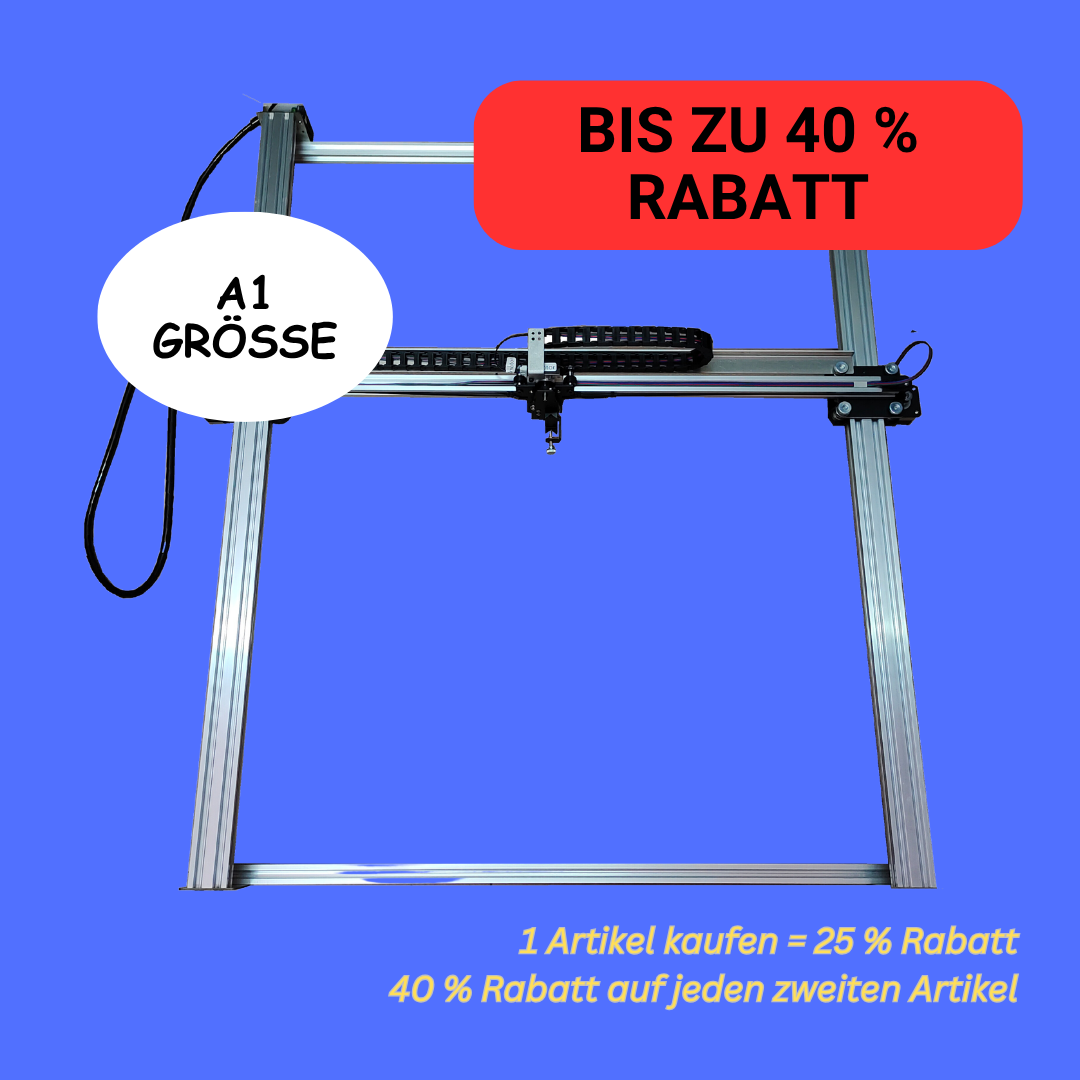 iDraw H A1 Großformat-Stiftplotter – Präzisions-Zeichenroboter & Handschriftenmaschine (bis zu 12.000 mm/min)