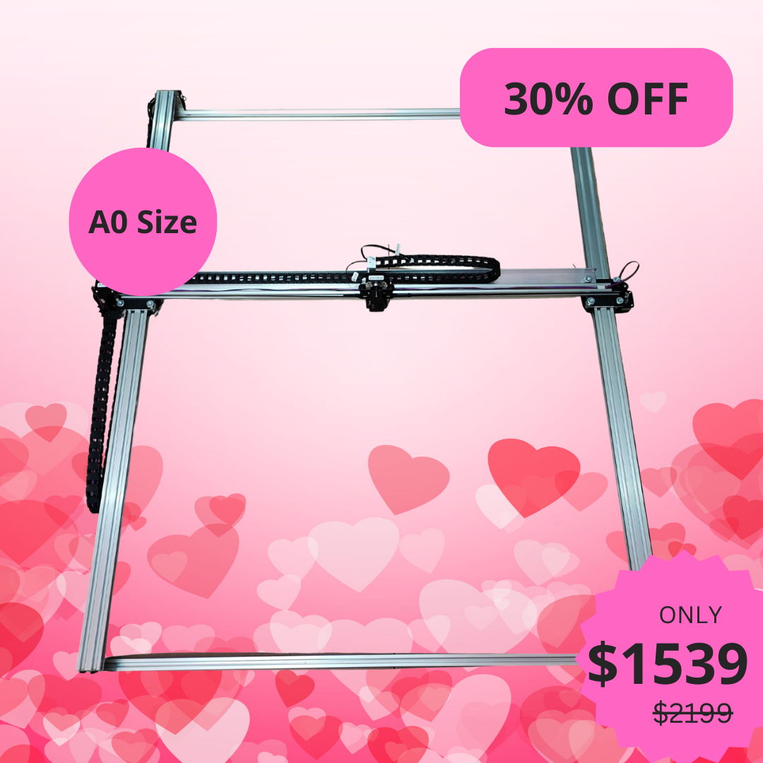 iDraw H A0 Großformat Plotter Zeichenroboter Stiftplotter Zeichenmaschine Schreibmaschine Signaturmaschine | UUNA TEK