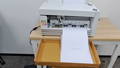 UUNA TEK® iAuto Plus - Handschriftgerät mit Einzug/Automatische Unterschriftenmaschine/Handschriftgerät für Briefe/Automatisches Schreibgerät, Schreiben Sie bis zu 210 Briefe, 80 Umschläge auf einmal