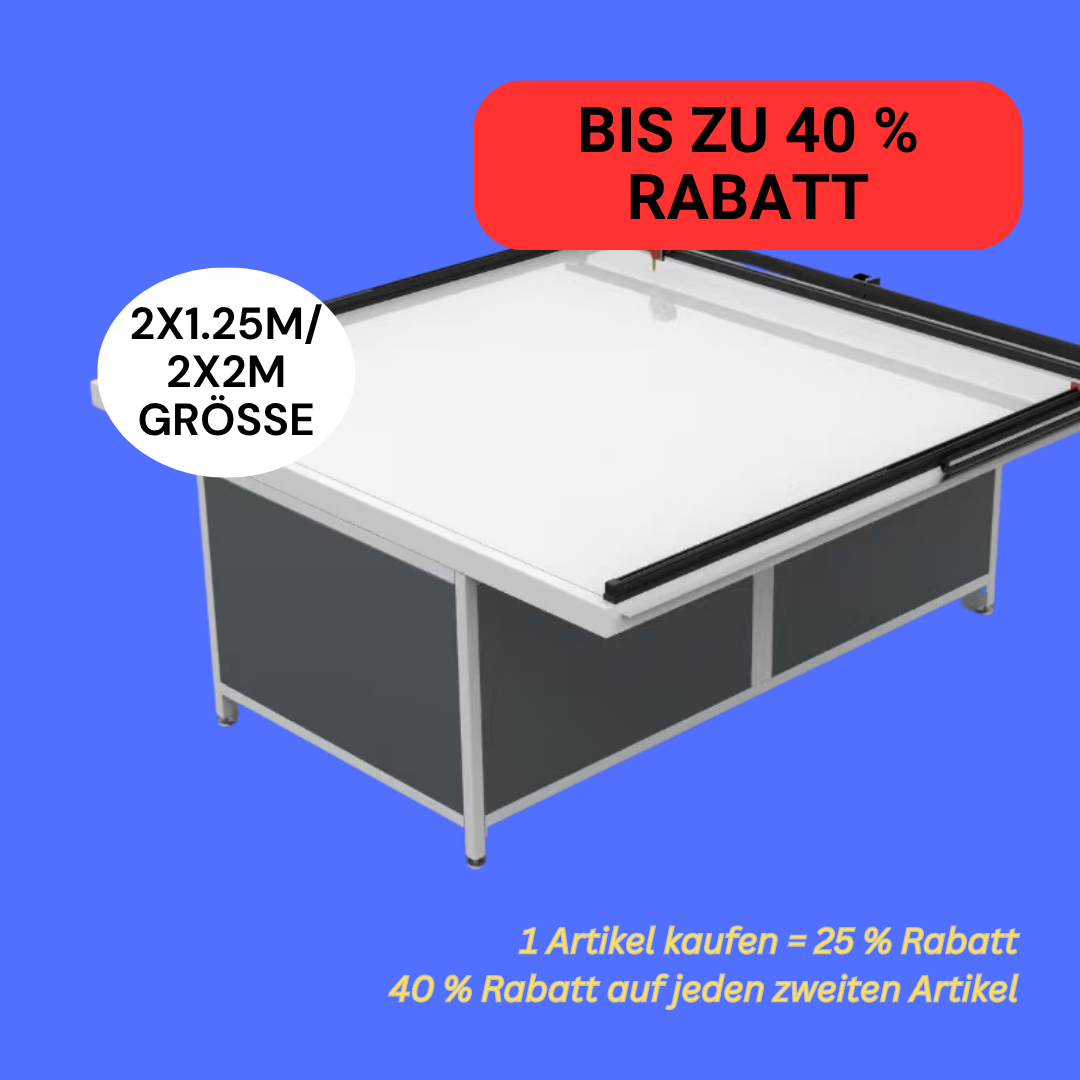 UUNA TEK 3.0 2×1.25m / 2×2m Großformat Pen Plotter – Architektur Zeichenmaschine