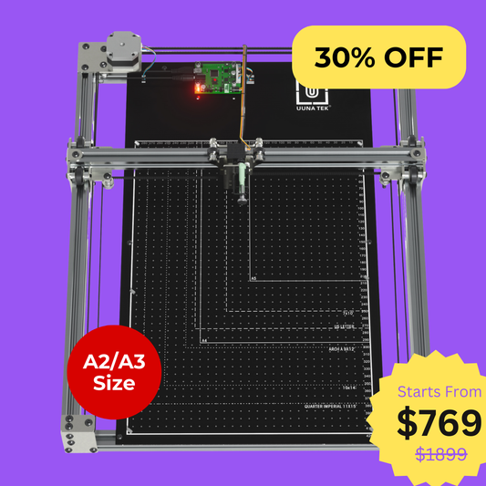 iDraw H SE A3/A2 CoreXY Drawing Robot for Artists – Combines the Robust iDraw H Hardware with Flexible Axidraw Software - UUNA TEK CO.,LIMITED