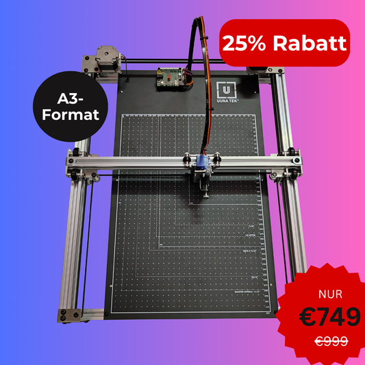 iDraw H SE/A3 Größe Vorgefertigter Zeichenroboter für Künstler Stiftplotter Zeichenmaschine Schreibmaschine Unterschriftenmaschine | UUNA TEK