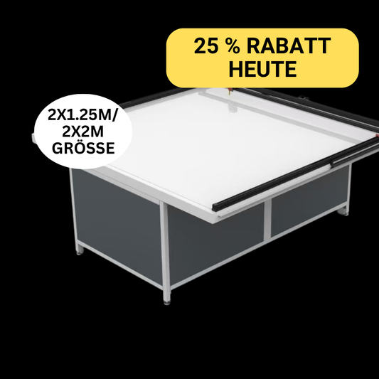UUNA TEK 3.0 2×1.25m / 2×2m Großformat Pen Plotter – Architektur Zeichenmaschine