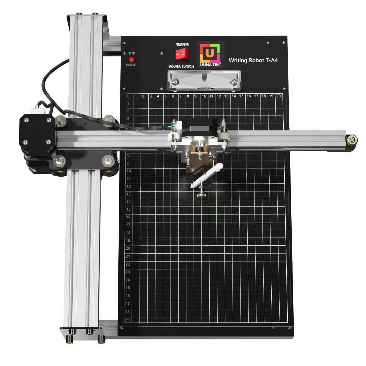 UUNA TEK® iDraw 2.0 - Zeichenroboter im A4-Format, bester Stiftplotter für Einsteiger