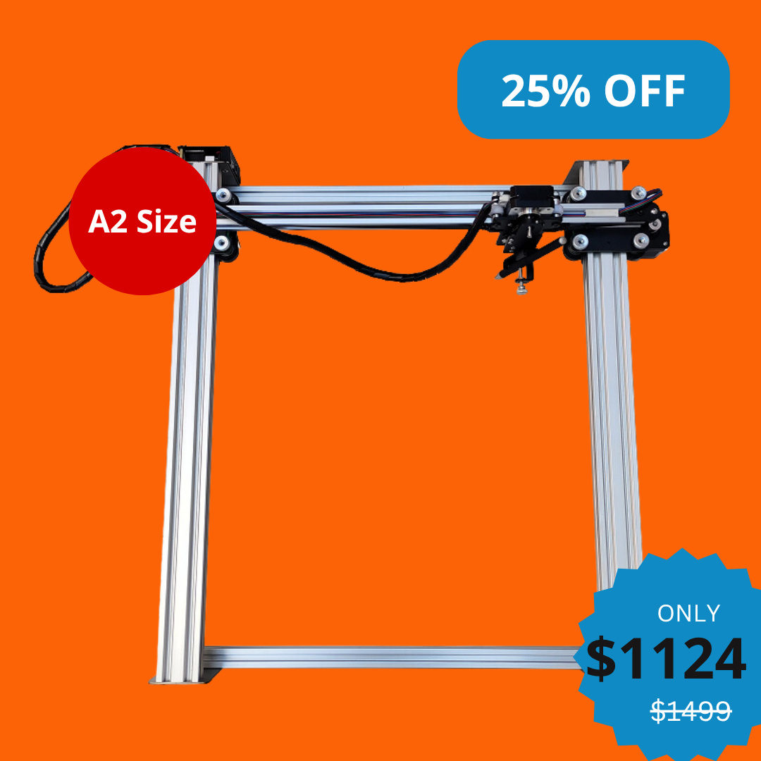 iDraw H A2 Stiftplotter-Zeichenroboter, Stiftplotter-Zeichenmaschine, Zeichnen Sie mehr als A2-Größe