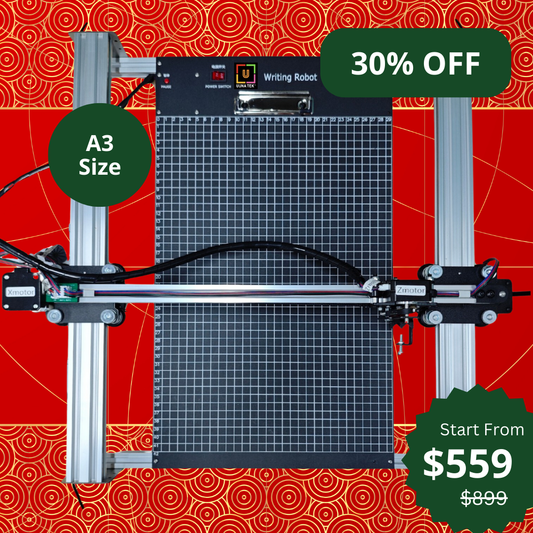 iDraw H A3 Stiftplotter Zeichenroboter Stiftplotter Zeichenmaschine, 300 % schneller als andere