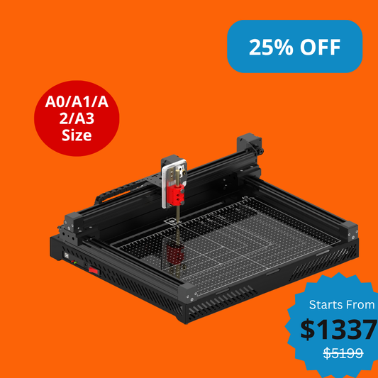 UUNA TEK 3.0 - A3/A2/A1/A0 Größe Vormontierter Highend All-in-One Stiftplotter Zeichenroboter Zeichenmaschine Schreibmaschine Unterschriftenmaschine