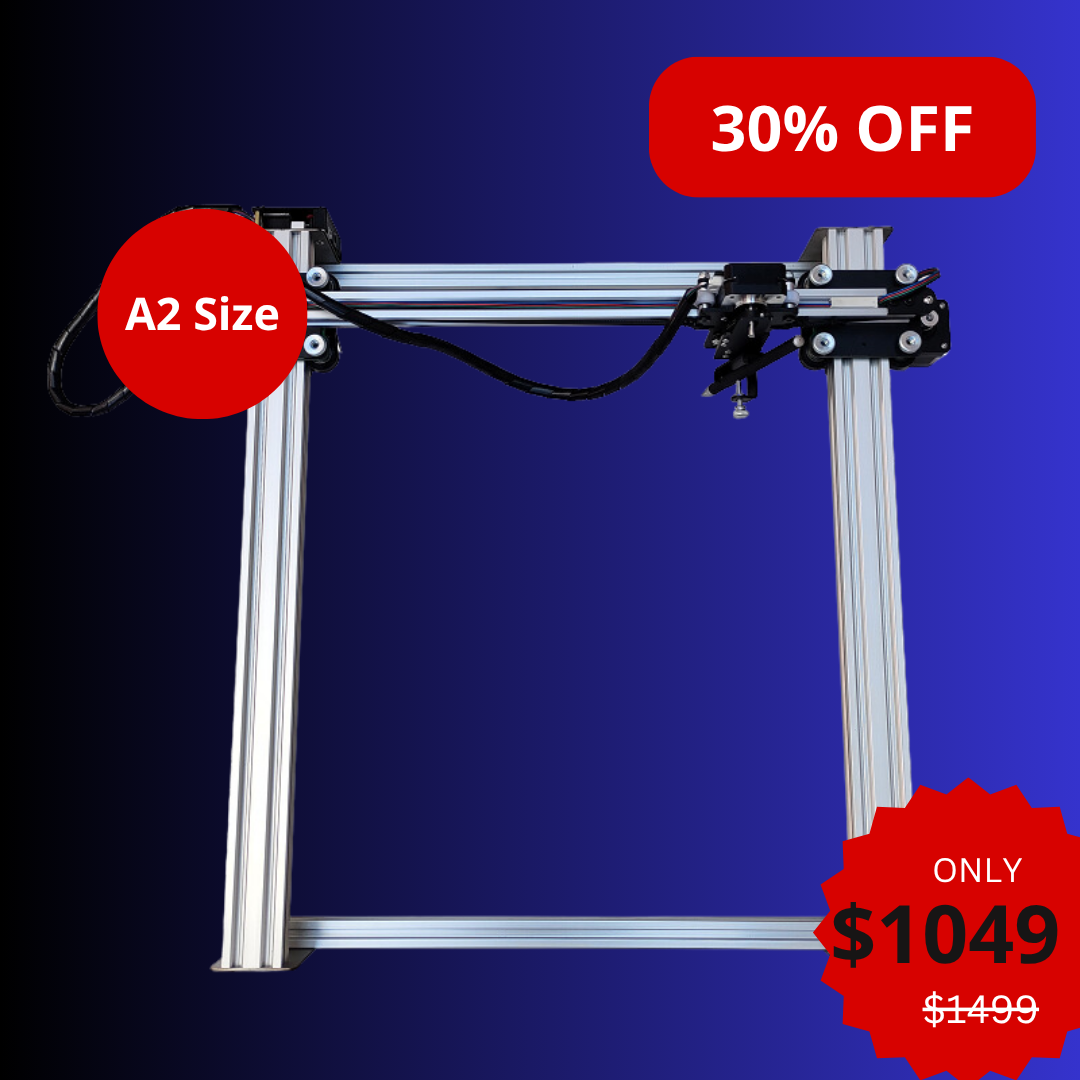 iDraw H A2 Stiftplotter-Zeichenroboter, Stiftplotter-Zeichenmaschine, Zeichnen Sie mehr als A2-Größe