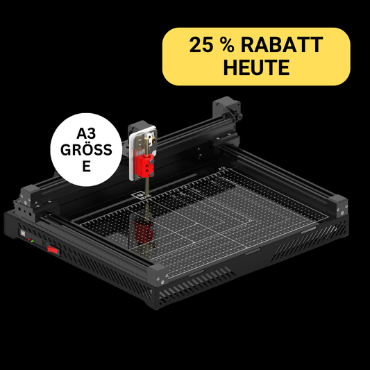 UUNA TEK 3.0 A3 Premium Stiftplotter – All-in-One Zeichen- und Schreibroboter mit WLAN & SD-Karte