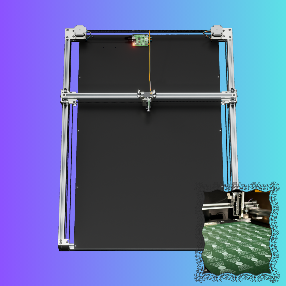 UUNA TEK ArtStation 1824 – Professioneller Zeichenplotter & Zeichenroboter für generative Kunst und museumsgerechte Kunstproduktion (24” × 18”)