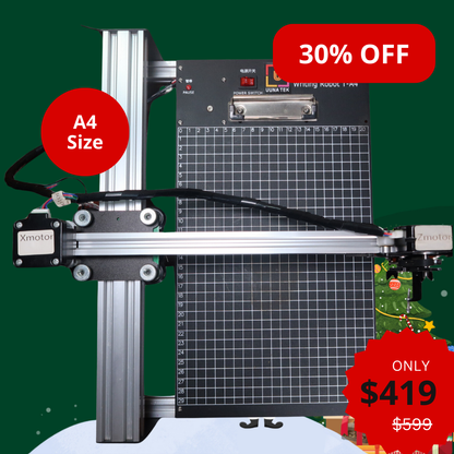 UUNA TEK® iDraw 2.0 - Zeichenroboter im A4-Format, bester Stiftplotter für Einsteiger