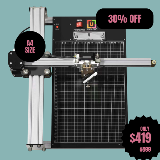 UUNA TEK® iDraw 2.0 - Zeichenroboter im A4-Format, bester Stiftplotter für Einsteiger