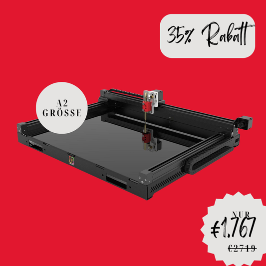 UUNA TEK 3.0 A2 Stiftplotter – Großformatiger Pen Plotter & Präzise XY Plotter Zeichnungsmaschine mit WLAN & SD-Karte