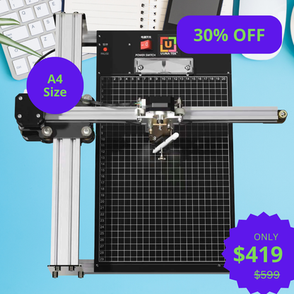 UUNA TEK®  iDraw 2.0 - A4 Size Drawing Robot Drawing Machine, Best Entry - Level Pen Plotter - UUNA TEK CO.,LIMITED