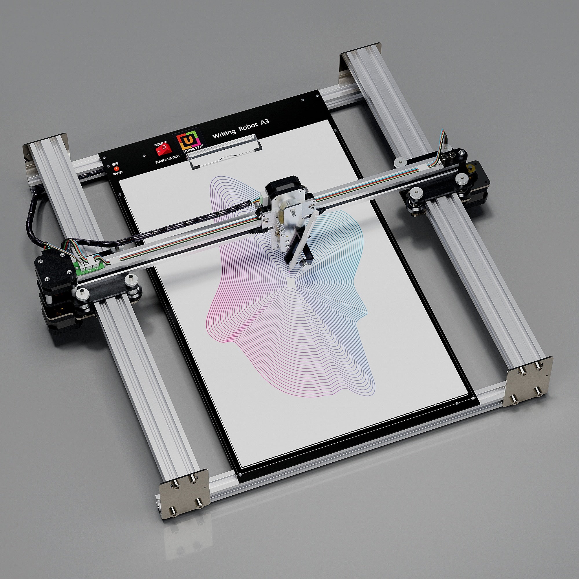 iDraw H A3 Stiftplotter Zeichenroboter Stiftplotter Zeichenmaschine Schreibmaschine Unterschriftenmaschine | UUNA TEK