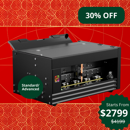 UUNA TEK® iAuto - Handschriftgerät mit Einzug/Automatische Unterschriftenmaschine/Handschriftgerät für Briefe/Automatisches Schreibgerät, Schreiben Sie bis zu 80 Briefe, 30 Umschläge pro Ladung