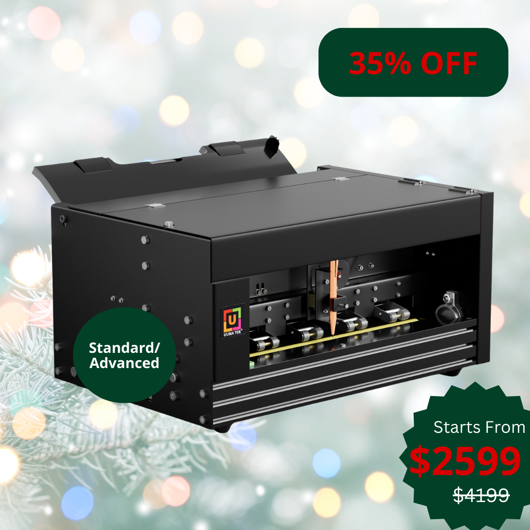 UUNA TEK® iAuto - Handschriftgerät mit Einzug/Automatische Unterschriftenmaschine/Handschriftgerät für Briefe/Automatisches Schreibgerät, Schreiben Sie bis zu 80 Briefe, 30 Umschläge pro Ladung