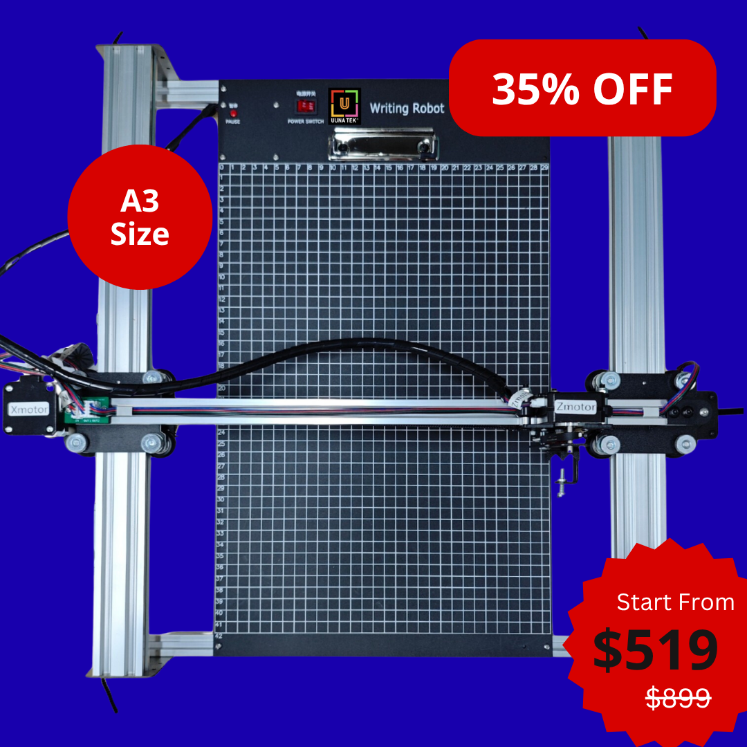 iDraw H A3 Stiftplotter Zeichenroboter Stiftplotter Zeichenmaschine, 300 % schneller als andere