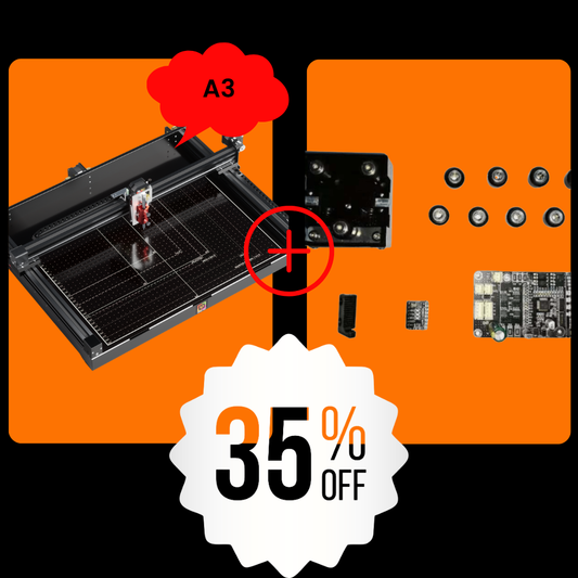 UUNA TEK 3.0 A3-Stiftplotter + Zubehör-Set-Bundle