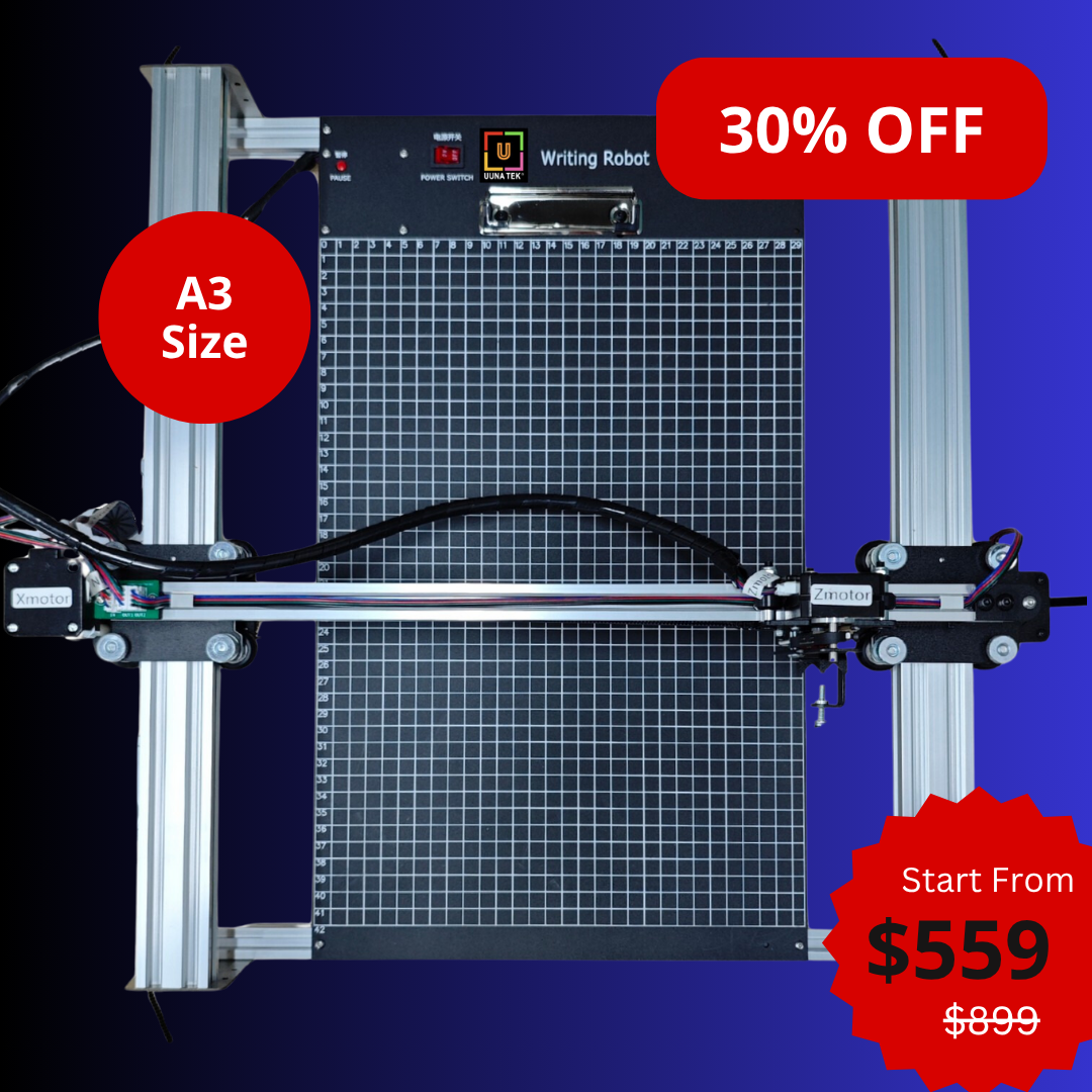 iDraw H A3 Stiftplotter Zeichenroboter Stiftplotter Zeichenmaschine, 300 % schneller als andere