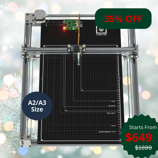 iDraw H SE A3/A2 CoreXY Zeichenroboter für Künstler – kombiniert die robuste iDraw H-Hardware mit der flexiblen Axidraw-Software