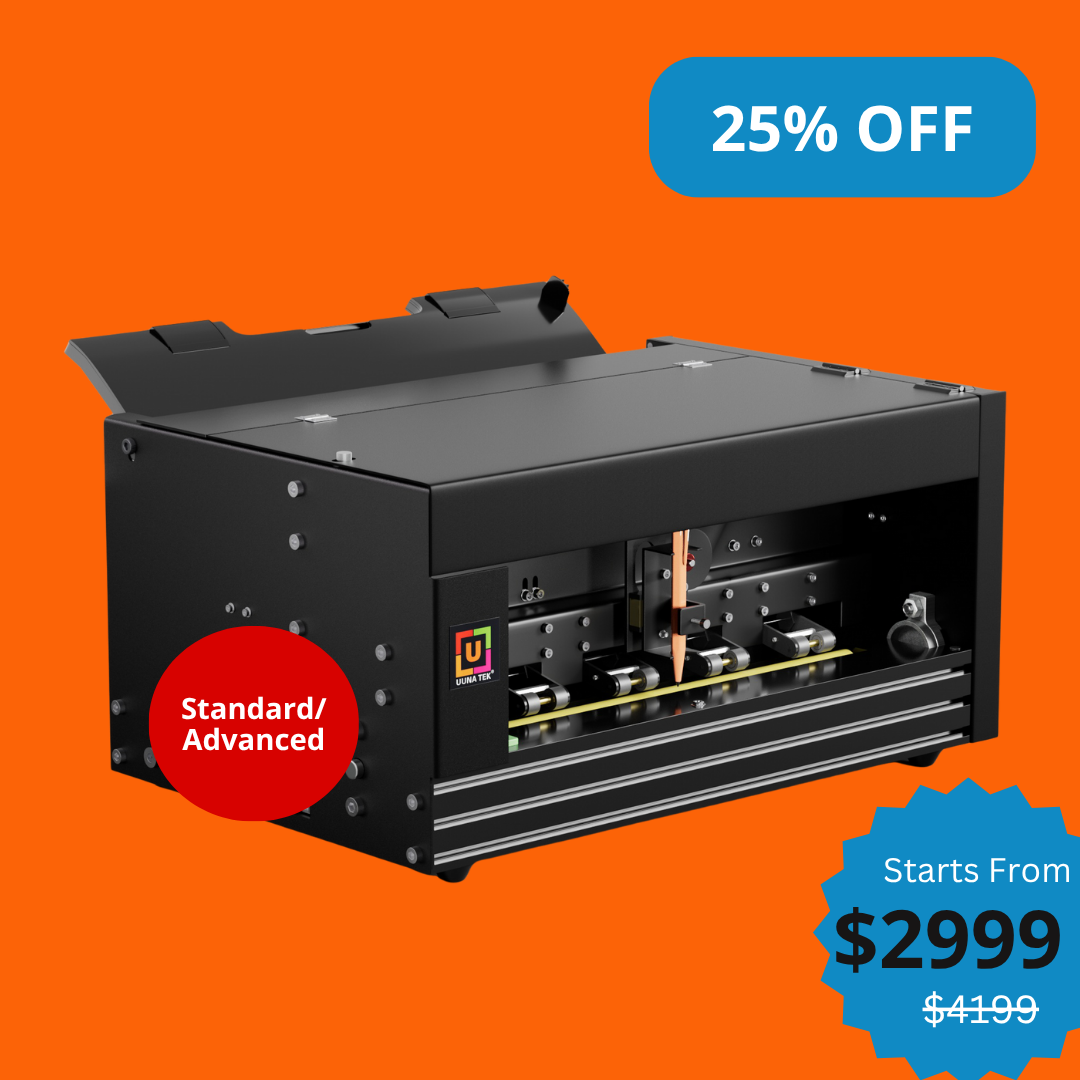 UUNA TEK® iAuto - Handschriftgerät mit Einzug/Automatische Unterschriftenmaschine/Handschriftgerät für Briefe/Automatisches Schreibgerät, Schreiben Sie bis zu 80 Briefe, 30 Umschläge pro Ladung