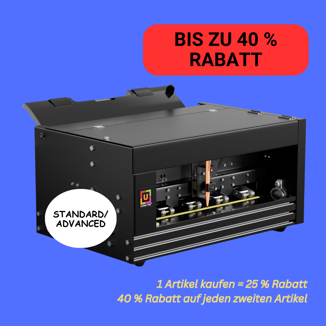 UUNA TEK® iAuto – Automatische Schreibmaschine mit Feeder | Signier- & Briefschreibsystem für personalisierte Mailings | Bis zu 80 Briefe oder 30 Umschläge pro Durchlauf
