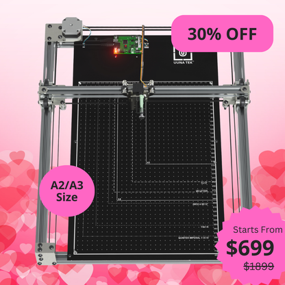 iDraw H SE A3/A2 CoreXY Zeichenroboter für Künstler – kombiniert die robuste iDraw H-Hardware mit der flexiblen Axidraw-Software