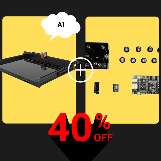 UUNA TEK 3.0 A1-Stiftplotter + Zubehör-Set-Bundle