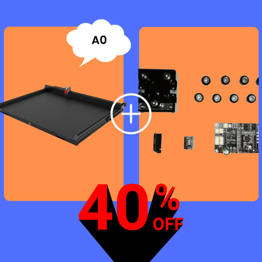 UUNA TEK 3.0 A0-Stiftplotter + Zubehör-Set-Bundle