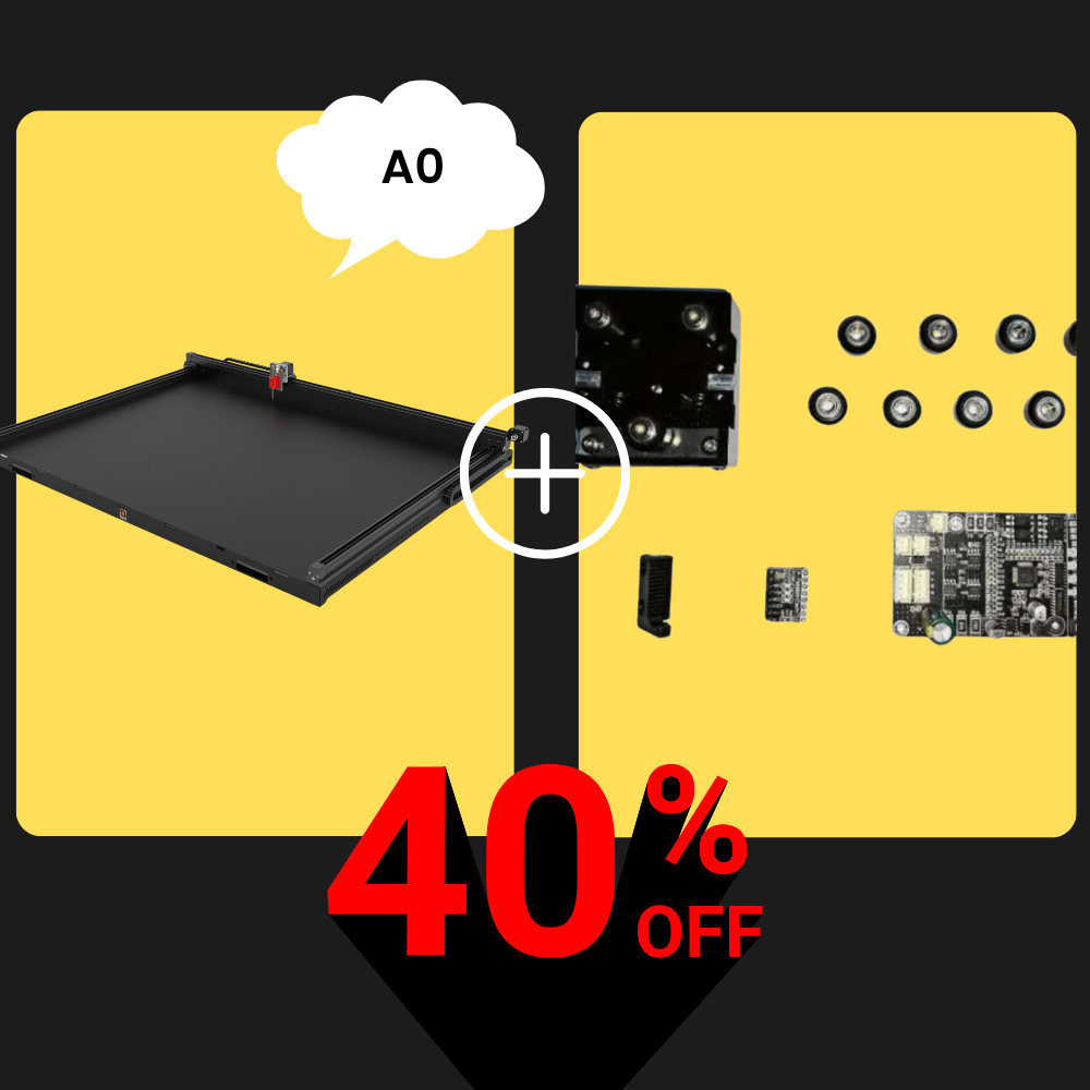 UUNA TEK 3.0 A0-Stiftplotter + Zubehör-Set-Bundle