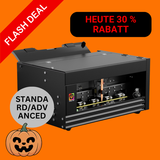UUNA TEK® iAuto – Automatische Schreibmaschine mit Feeder | Signier- & Briefschreibsystem für personalisierte Mailings | Bis zu 80 Briefe oder 30 Umschläge pro Durchlauf